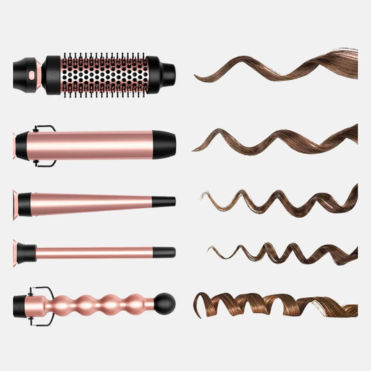 5-in-1 Pro Multi-Style Curling Set